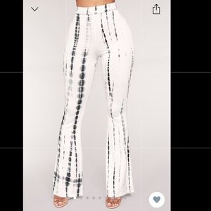 Flare Tie Dye Pant size M